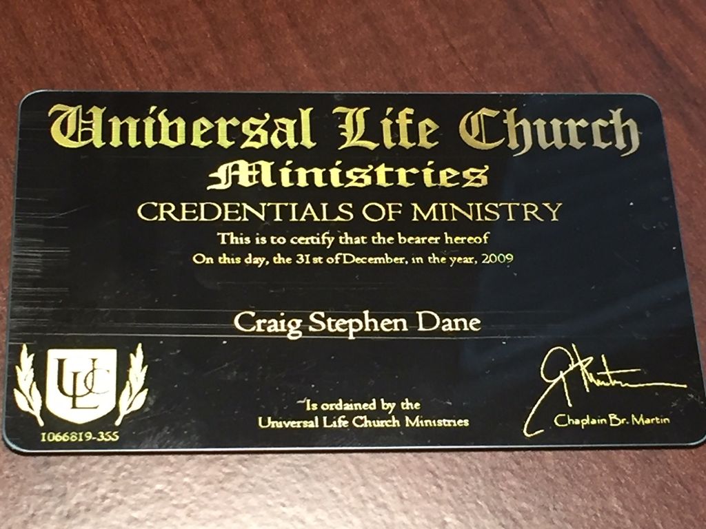 Officiating credential