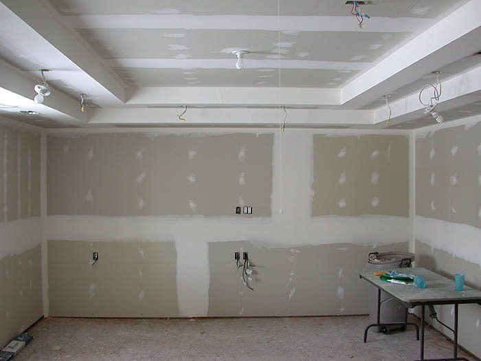 Drywall work 