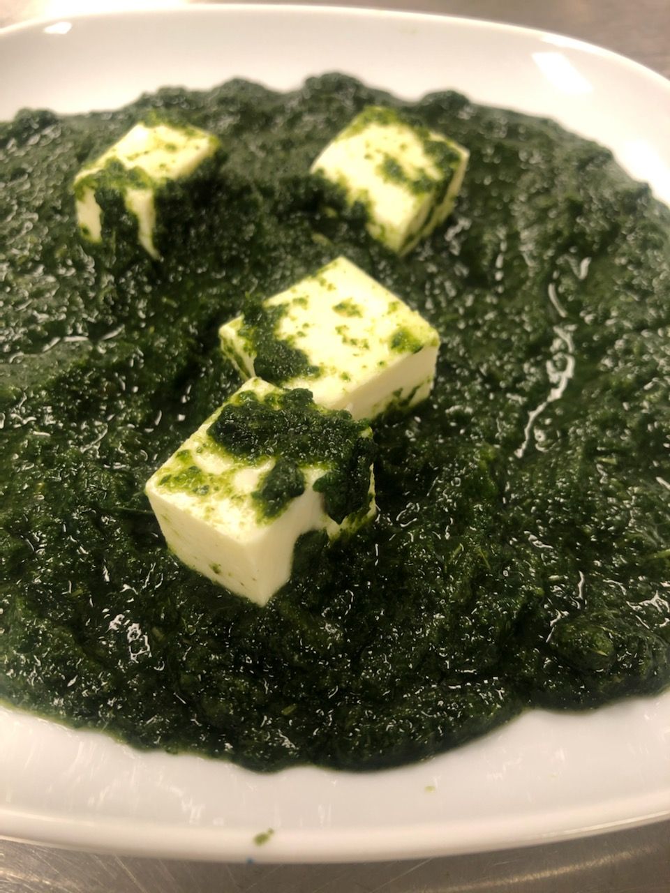 Palak Tofu Mash