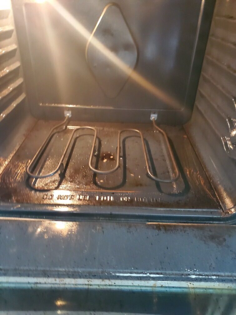 Before (oven clean)