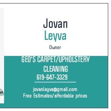 Avatar for Geo's Carpet and Upholstery cleaning