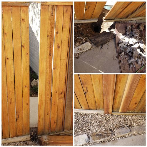 Fence Repair/Post Replacement