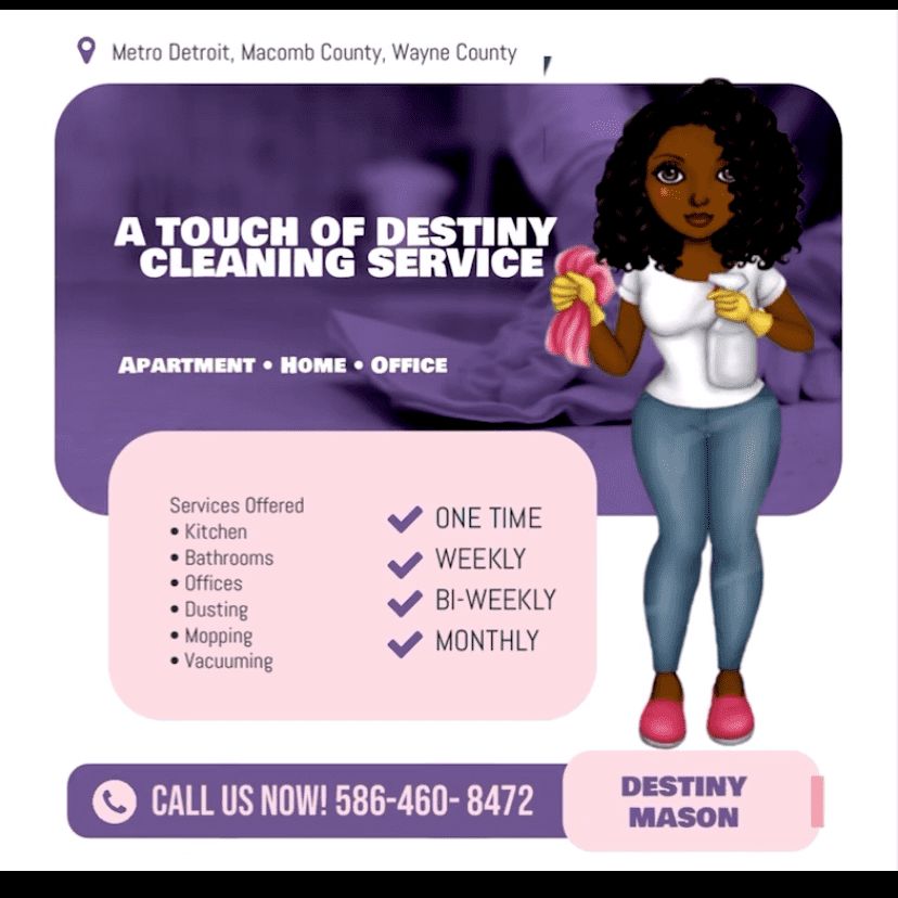 A Touch Of Destiny Cleaning Service