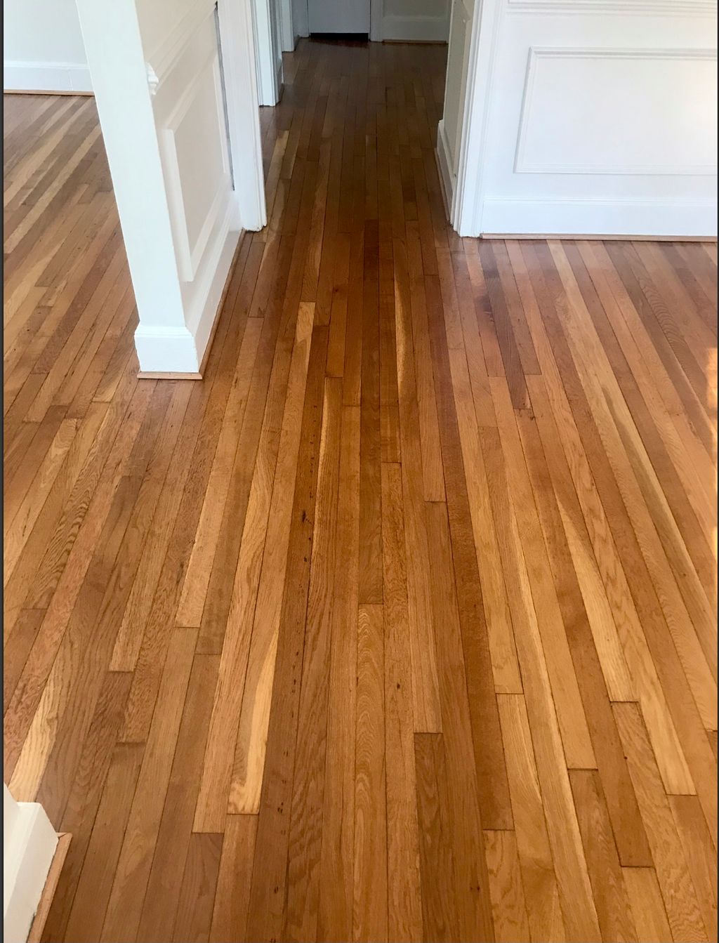 Dining Room Hardwood Floor-After