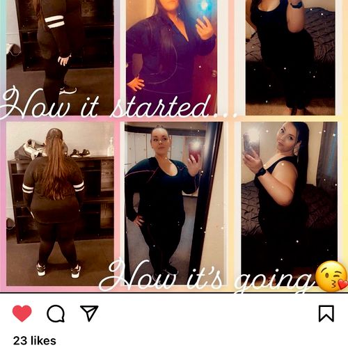 Stephanie 10 weeks in 40 lbs down