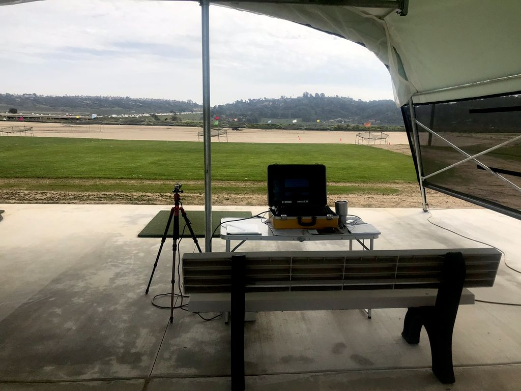My teaching station @ Del Mar Golf Center! 