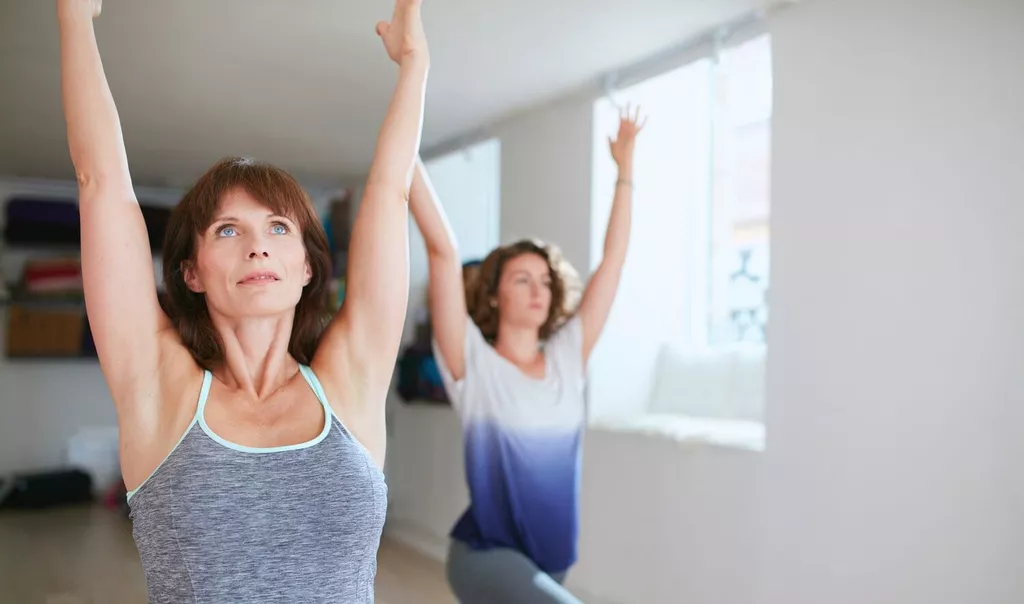 mother daughter workout