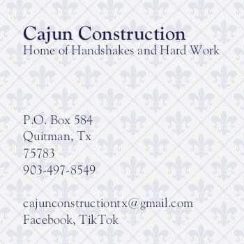 Cajun construction