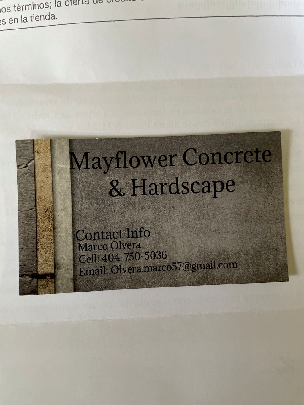 Mayflower Concrete & hardscape llc