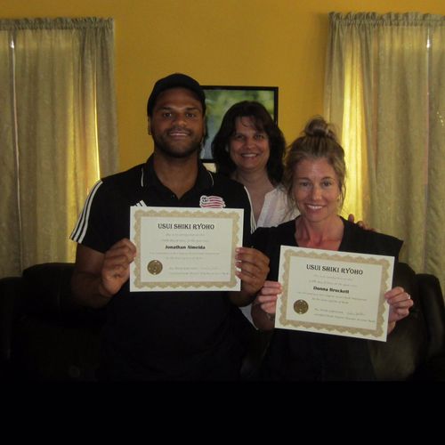 Congratulations on earning your Reiki I Certificat