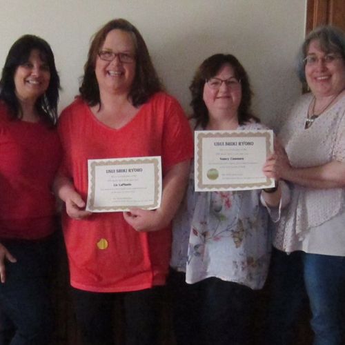 Congratulations on earning your Reiki I Certificat