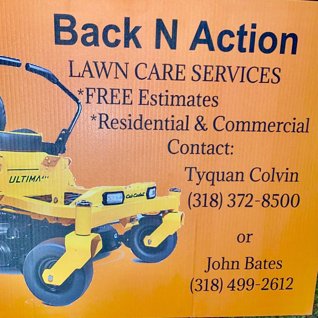 Back N action lawn service LLC