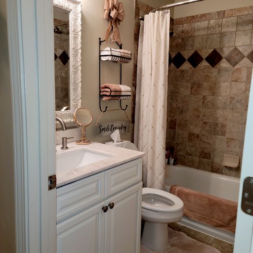 Highy recommend! Remodeled my guest bathroom and n