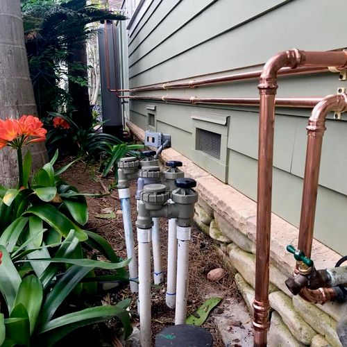 Whole House Water Filter Install