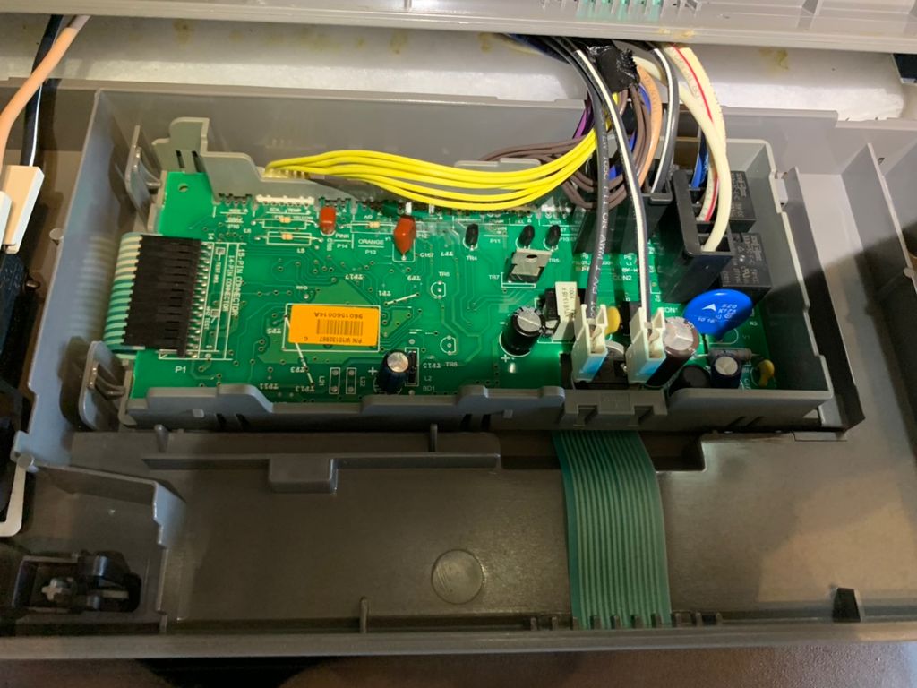 New dishwasher control panel installed. 