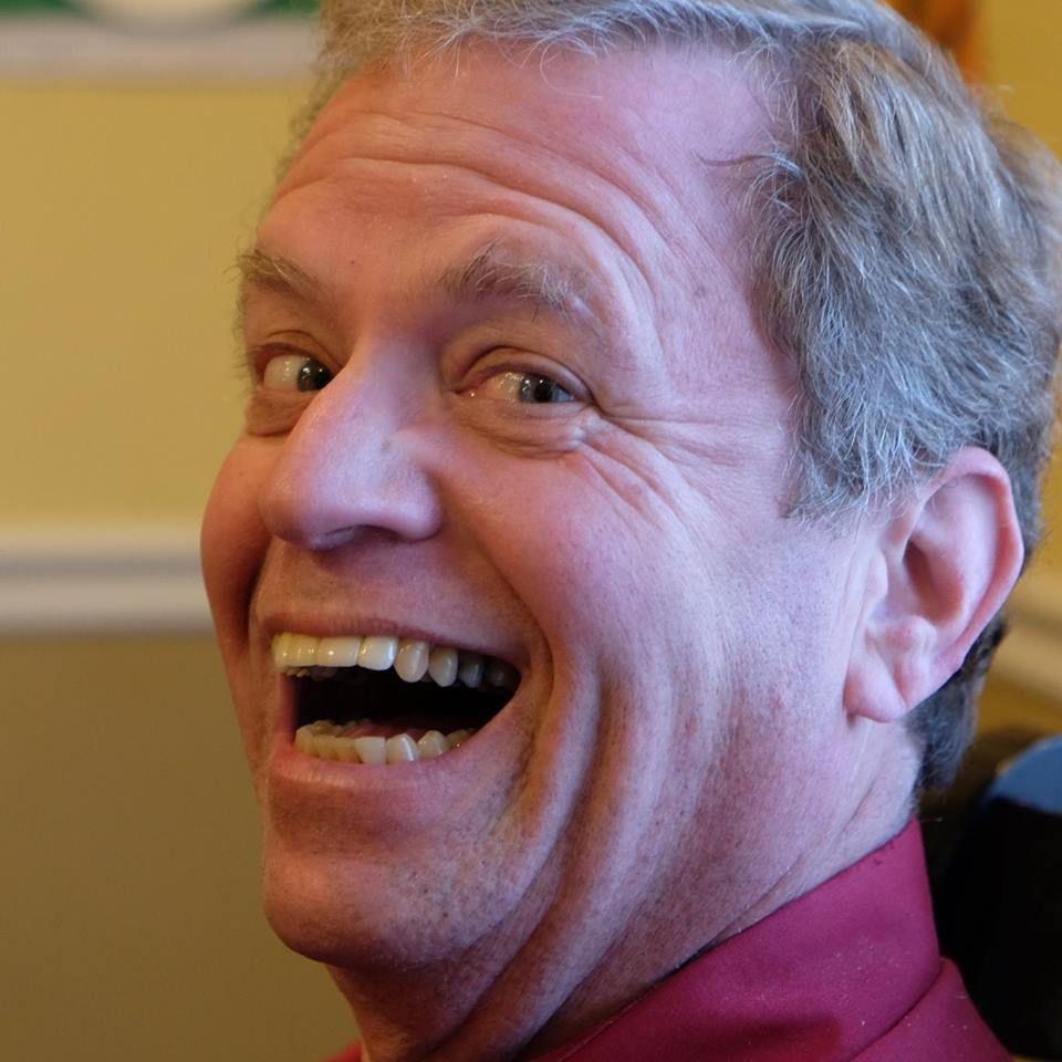 laughing