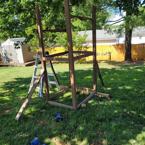 Play Equipment Construction and Assembly