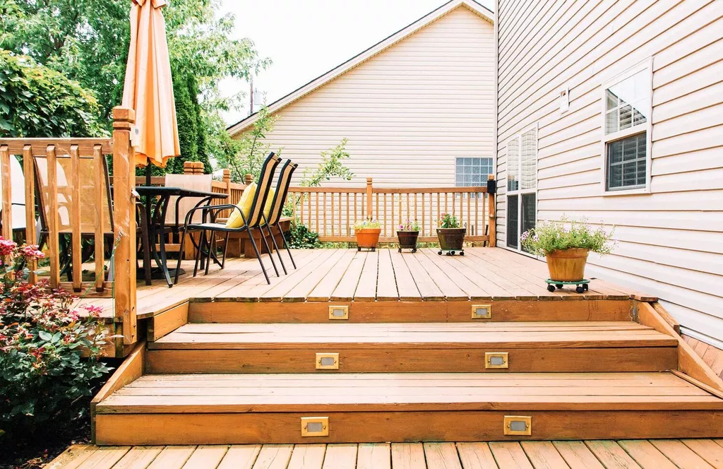 wood deck