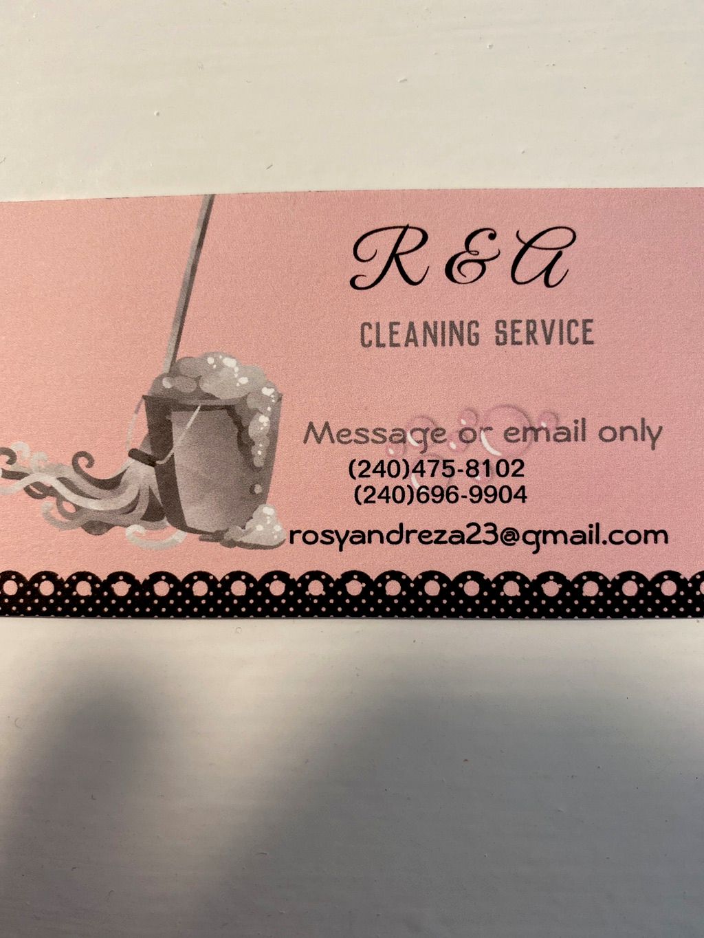 R&A housecleaning