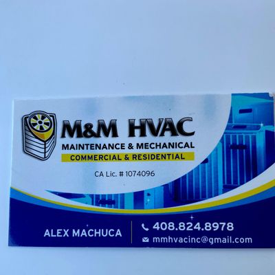 Avatar for M&M Hvac maintenance and mechanical