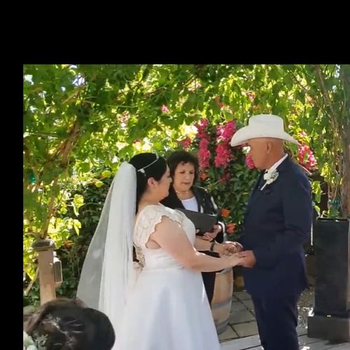 We were so blessed to have had Brenda be our weddi