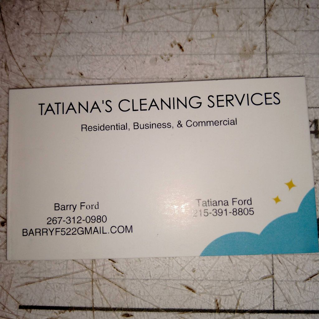 Tatiana's Cleaning Services