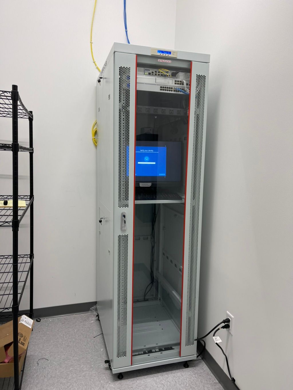 Network rack build from scratch