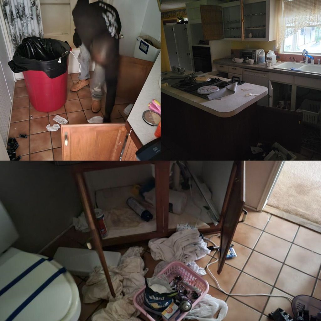 More before of debris removal 