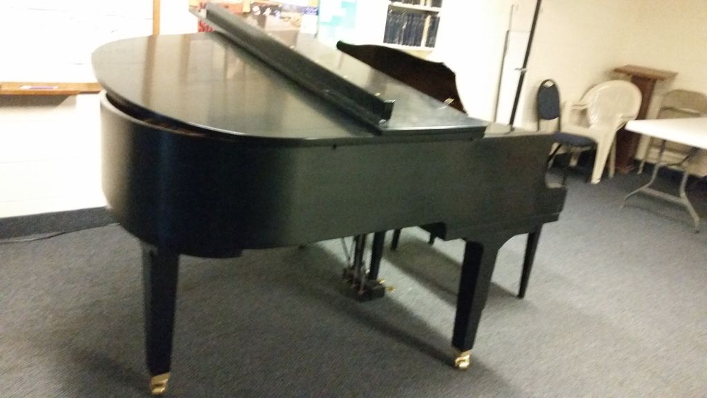 Baby grand piano