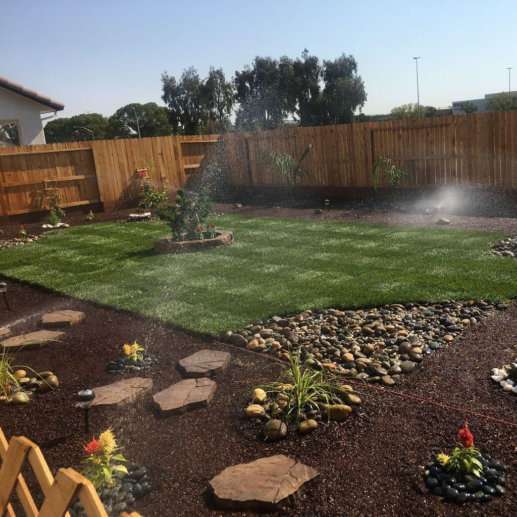 Tesh’s lawn sprinklers and fence services