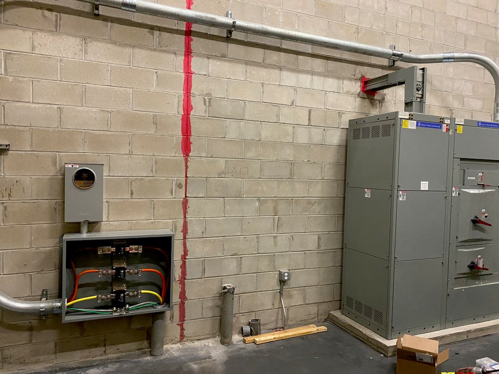 New Electrical Service Set p 