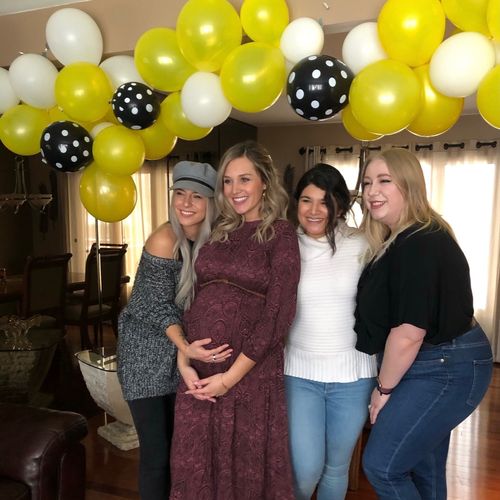 Andrea did an amazing job with our baby shower in 
