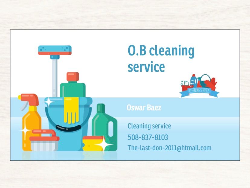 O.B cleaning service.