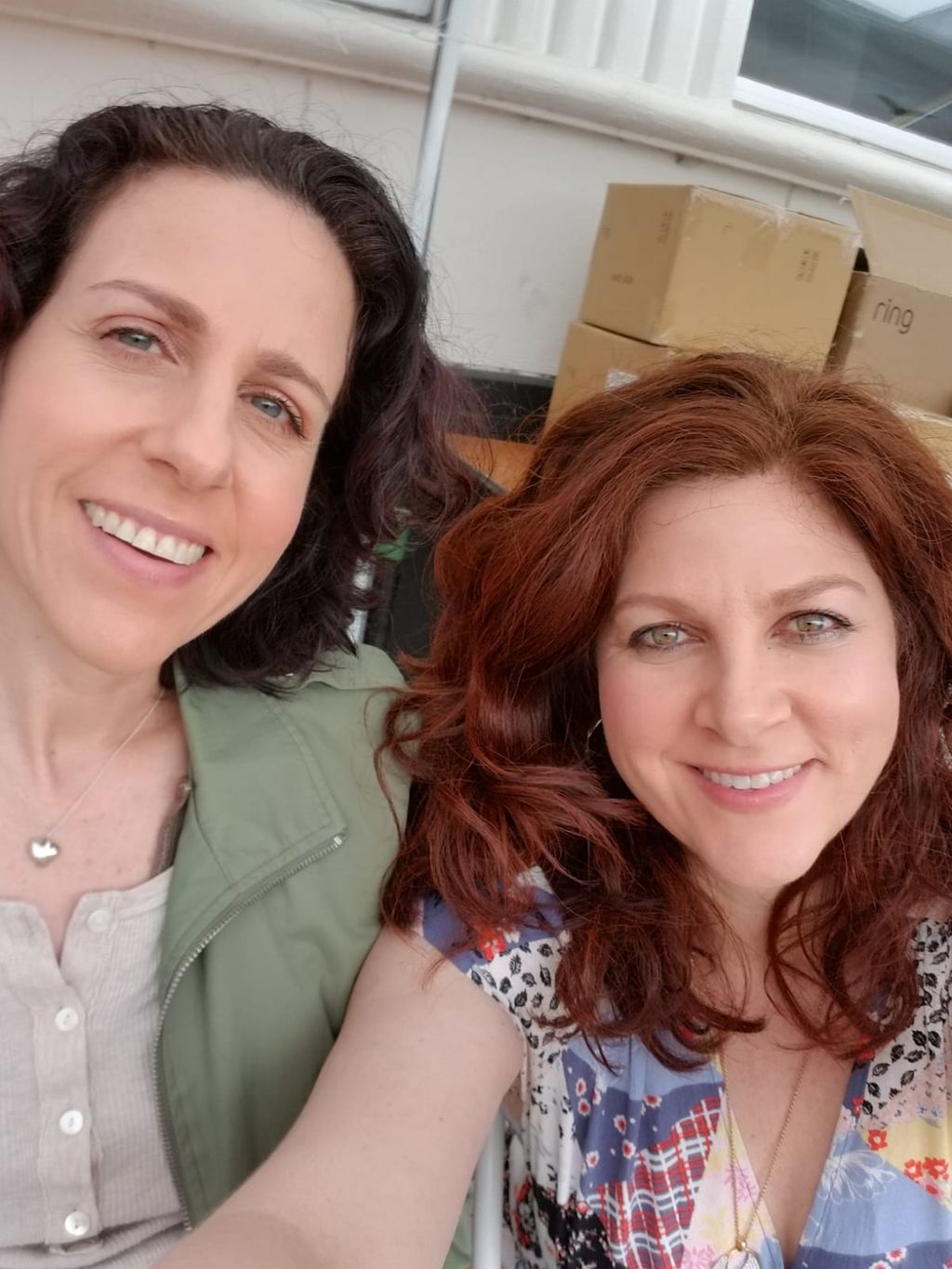 Frieda with her client