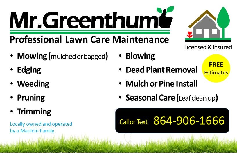 MrGreenthumb of Mauldin