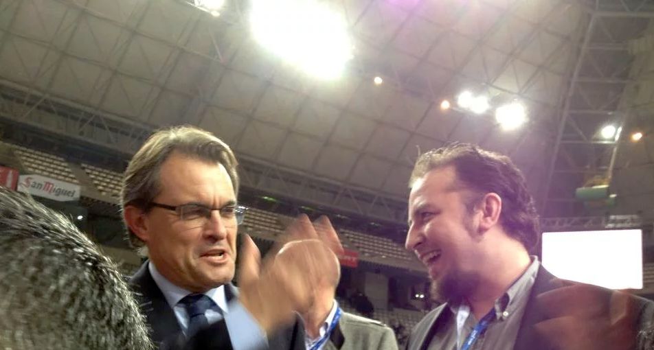 Jordi with President Mas