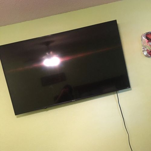 I requested We Mount Tv’s to come out to mount my 