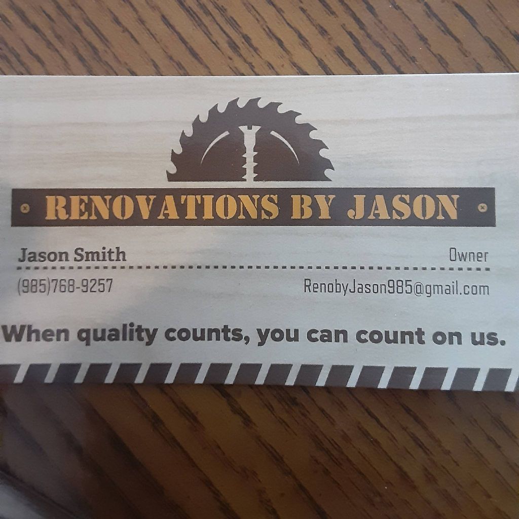 Renovations by Jason