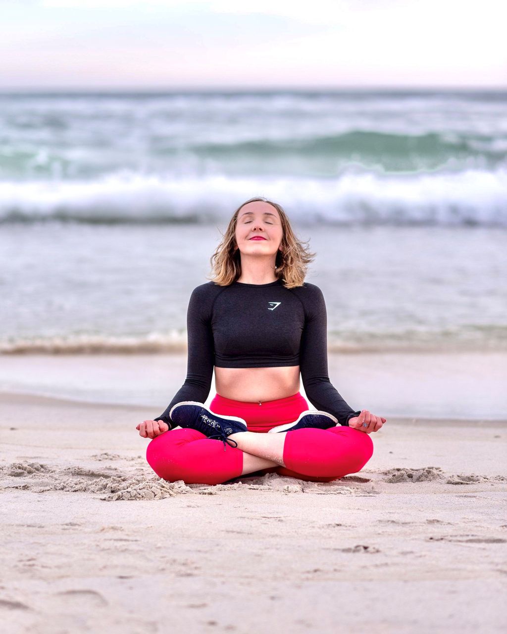 Lotus Pose at Jones Beach 