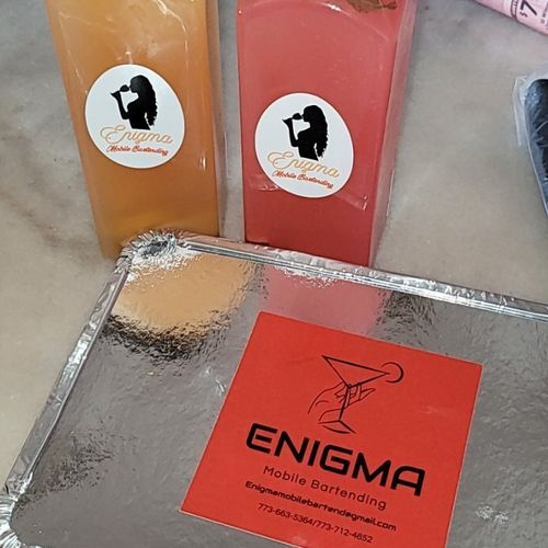 I enjoy Enigma Mobile Bartending Services. They ha
