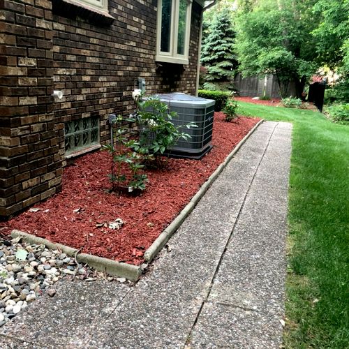Aaron and his team were very prompt in my landscap