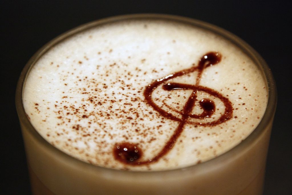 Hum your favorite tune while sipping your tea/coff