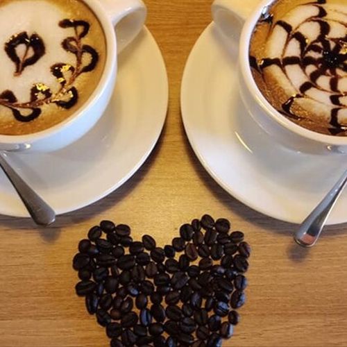Chocolate + coffee = perfect!
