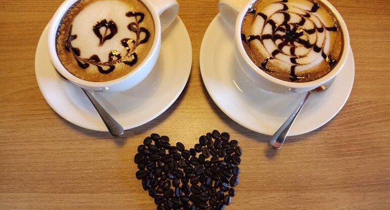 Chocolate + coffee = perfect!