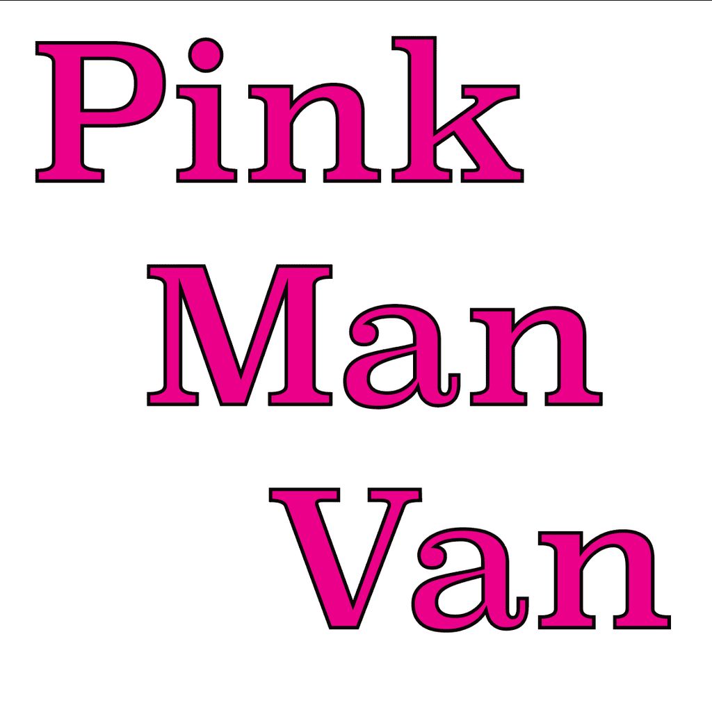 Pink Man Van Hauling