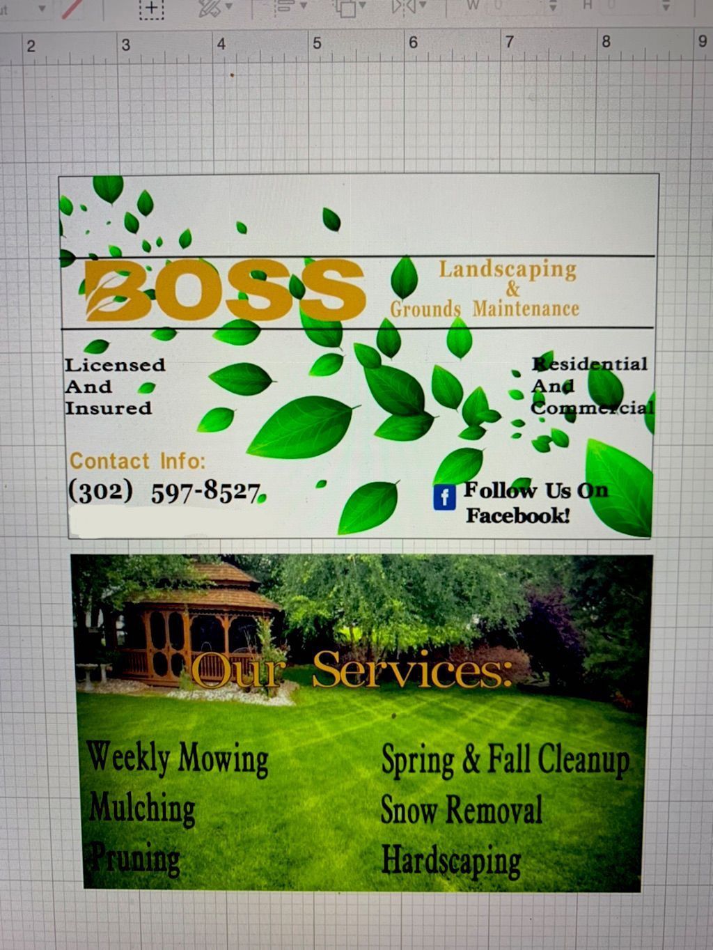 BOSS Landscaping & Grounds Maint. LLC