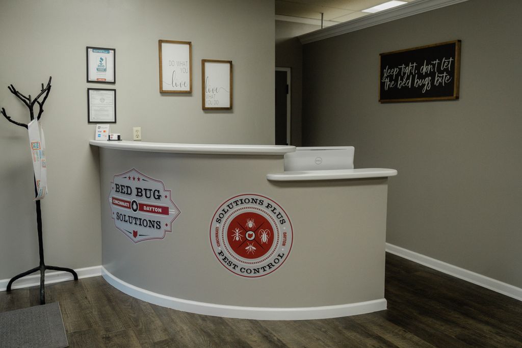 Front Desk of Bed Bug Solutions and Solutions Plus
