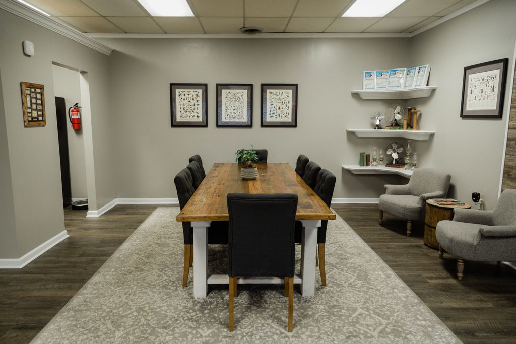 Inside of our office