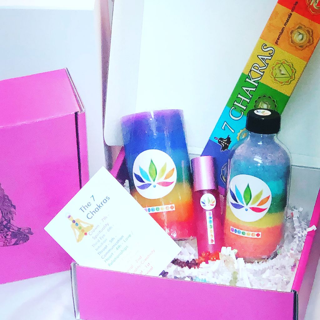 5 piece all in one chakra box set 