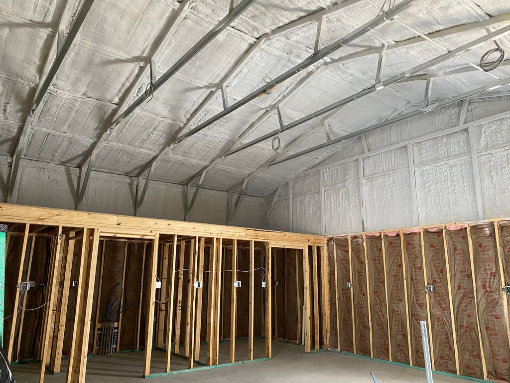 Batt and Spray Foam Insulation